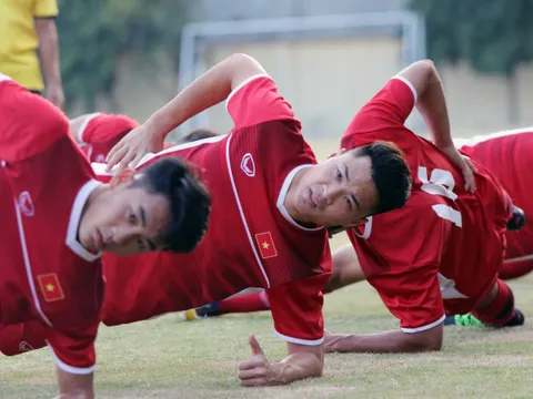 U19 Việt Nam luyện công, quyết giành 3 điểm trước U19 Philippines