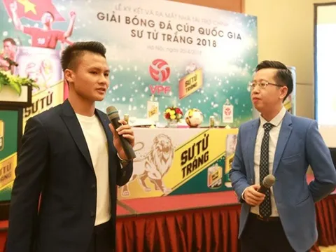 Vì sao Quang Hải mặc áo nhái U23 Việt Nam quảng cáo bia?