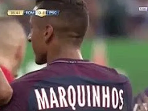 Video bàn thắng của Marquinhos (Roma vs PSG)