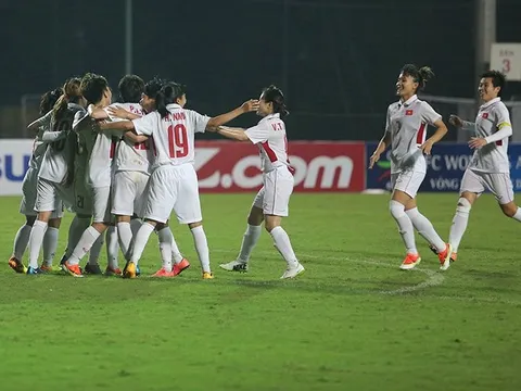 Phát lại chiến thắng đưa tuyển nữ Việt Nam đến Asian Cup 2018