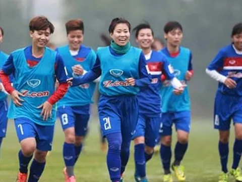 Nữ Việt Nam tập huấn Nhật Bản chuẩn bị cho VCK Asian Cup 2017