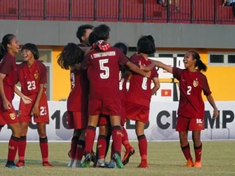 U16 nữ Việt Nam xuống tranh hạng 3 giải nữ ĐNÁ 2018