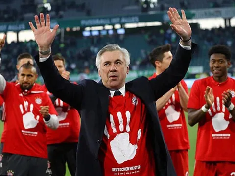 Vô địch Bundesliga, Ancelotti sánh ngang huyền thoại