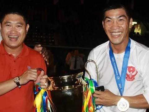 “Vỗ mặt” trọng tài, bầu Thuỵ lấp lửng trở lại V-League
