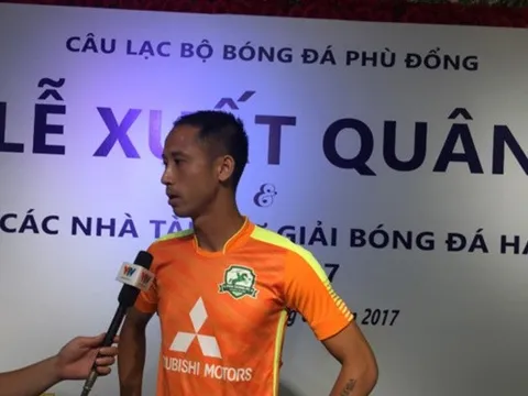Vũ Như Thành tìm lại niềm vui chơi bóng ở đội hạng Nhì