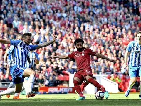 Vùi dập Brighton, Liverpool hiên ngang lấy vé dự Champions League