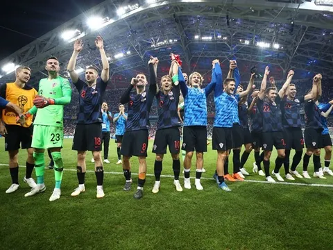 Vượt qua áp lực, Croatia hiên ngang tiến vào bán kết