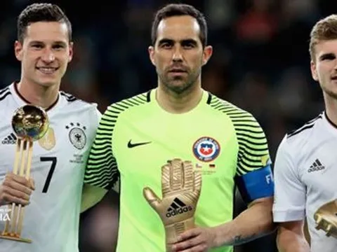 Vượt Sanchez, Ronaldo, sao PSG ẵm giải Cầu thủ xuất sắc nhất Confeds Cup 2017