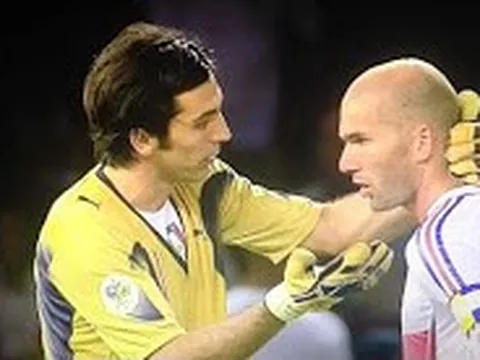 World Cup 2006, Buffon nhìn Zidane cuối đầu rời sân