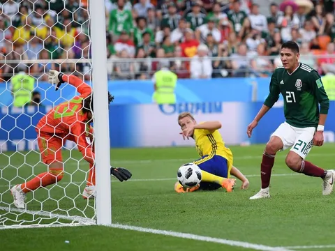 Trận Mexico - Thụy Điển xác lập cột mốc kỳ dị nhất trong lịch sử World Cup