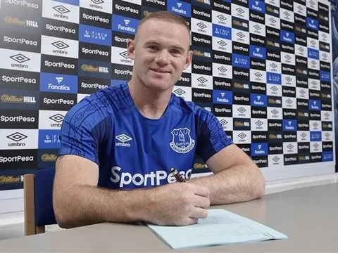 XÁC NHẬN số áo của Rooney ở Everton