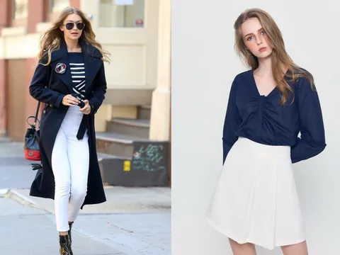 Xanh navy – lựa chọn thay thế hoàn hảo cho màu đen
