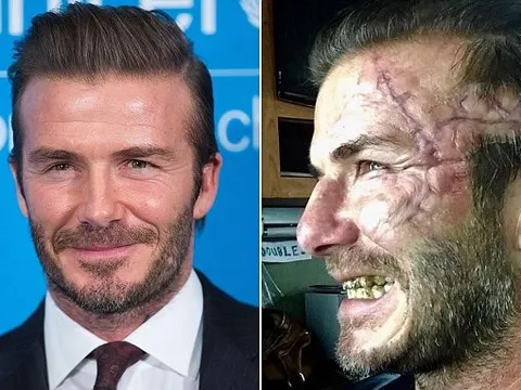 Xót xa với nhan sắc 'xấu tệ' của Beckham trong phim mới