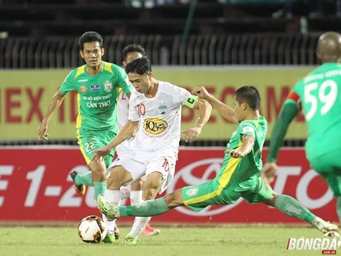 XSKT Cần Thơ 3-0 Hoàng Anh Gia Lai (Vòng 15 V-League 2017)