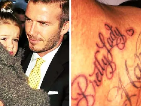 Ý nghĩa đằng sau những hình xăm của Beckham