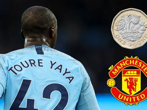 Yaya Toure sẵn sàng gia nhập Man Utd với mức lương... 1 bảng/tuần để trả thù Pep Guardiola