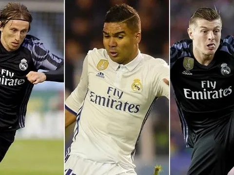 Zidane đau đầu vì cơn 'khủng hoảng' thừa tiền vệ