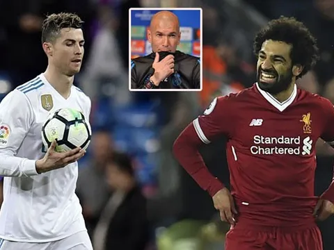 Zidane tuyên bố sẽ không đổi Ronaldo lấy Salah