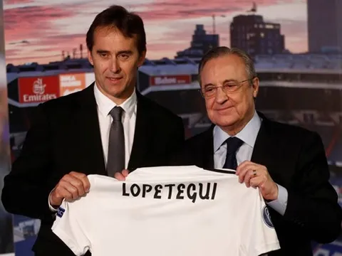 Bị nhiều HLV từ chối, Perez mới mời Lopetegui về dẫn dắt Real