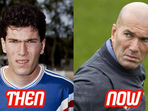 Zinedine Zidane ngày ấy và bây giờ