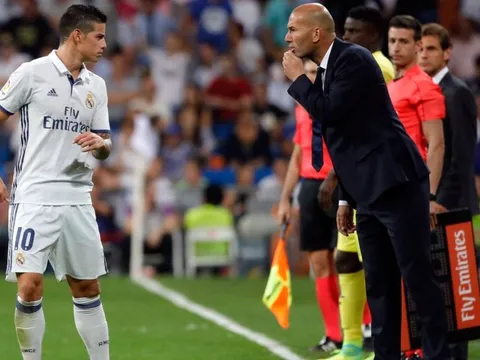 Zinedine Zidane: "Tôi không hề muốn James Rodriguez đến Bayern Munich"