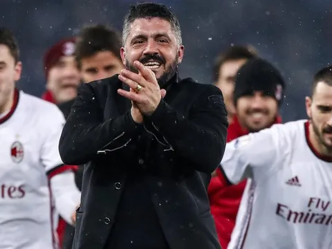 Vào chung kết Coppa Italia, Gattuso khen Montella nức nở