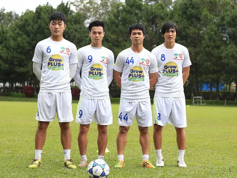 “Sao” HAGL thi đấu giao hữu tại Bình Phước