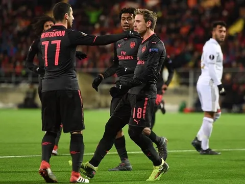 03h05 ngày 23/02, Arsenal vs Ostersunds: Chơi bóng với... "quân xanh"