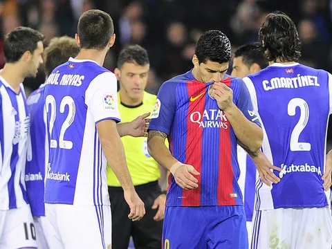 03h15 ngày 20/01, Real Sociedad vs Barcelona: Gã khổng lồ phá bỏ 'lời nguyền'?