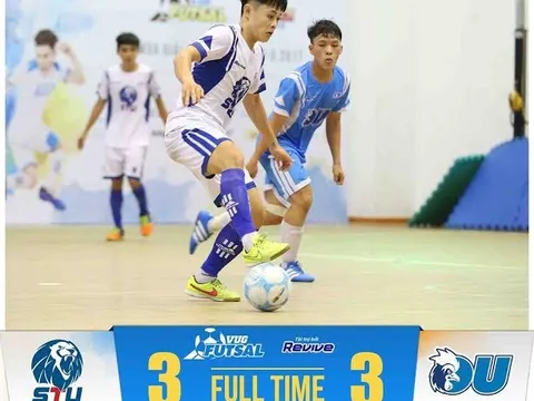 Vòng 2 futsal VUG 2017 TP.HCM: Nhiều cuộc tranh tài nảy lửa