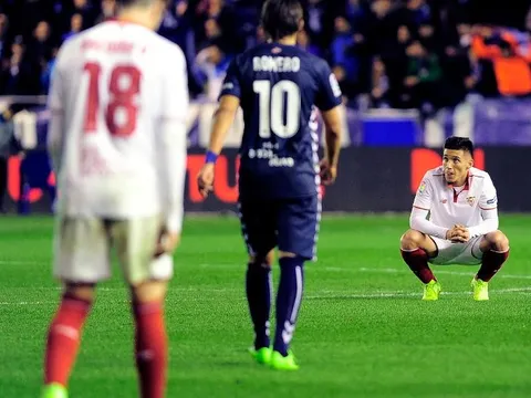 Tự bắn vào chân, Sevilla làm khó mình trong cuộc đua vô địch