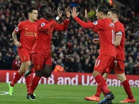 Hàng công bùng nổ, Liverpool nhấn chìm Pháo thủ ngay tại thánh địa Anfield
