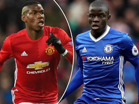 10 chân chuyền chăm chỉ nhất Ngoại hạng Anh: Pogba về nhì, Kante thứ 4