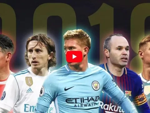10 tiền vệ đáng xem nhất năm 2018
