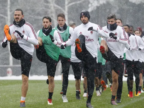 Milan rèn quân kĩ, quyết 'làm gỏi' Inter