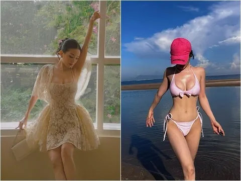 40 tuổi chưa hé lộ chồng con, nữ diễn viên Việt khiến dân tình trầm trồ vì body siêu nóng bỏng