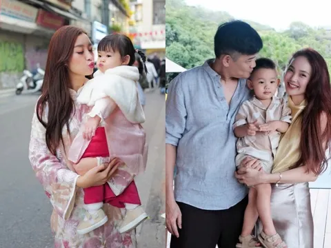 2 con sao "ngậm thìa vàng" sinh năm 2023: Ái nữ Đỗ Mỹ Linh "chuyên nghiệp" hơn mẹ, bé Mỡ nhà Minh Hằng điển trai
