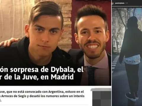 Bị loại khỏi tuyển quốc gia, Dybala đi 'xem mắt' Real Madrid?
