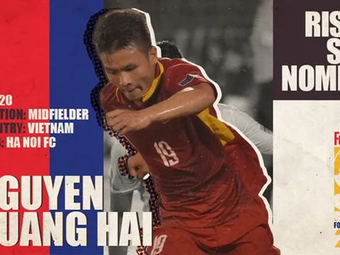 Báo châu Á đề cử Quang Hải ở hạng mục 'Cầu thủ trẻ hay nhất ĐNÁ'