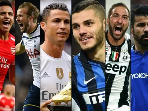 20 ứng cử viên cho danh hiệu Chiếc giày vàng (Phần 1): CR7 không có tên trong top 10
