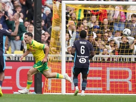 Nantes nhấn chìm Marseille bằng ba bàn thắng trong 8 phút