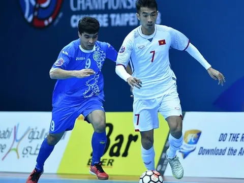 Để thua Uzbekistan, ĐT futsal Việt Nam vẫn chưa thể "rửa hận" cho U23 Việt Nam