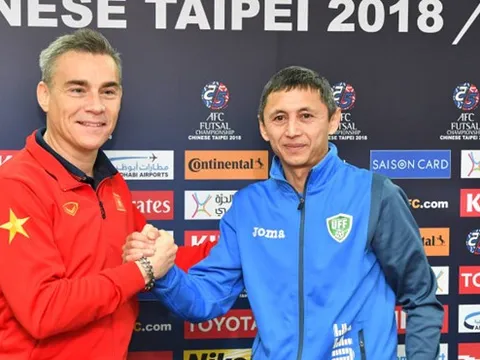 Tứ kết futsal châu Á: Mang tinh thần U23 Việt Nam đòi nợ Uzbekistan