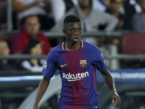 Dembele trở lại, Barca vẫn bị "khắc tinh" cầm chân trên sân khách