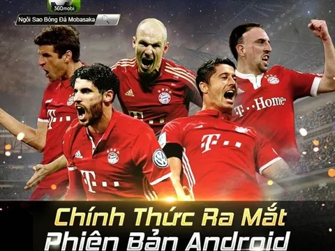 360mobi Ngôi Sao Bóng Đá Mobakasa: Tân binh mới "gia nhập" làng game thể thao