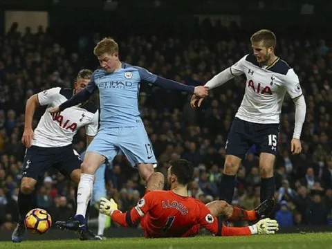 5 điểm nhấn Man City 2-2 Tottenham: Sai lầm tai hại của Lloris