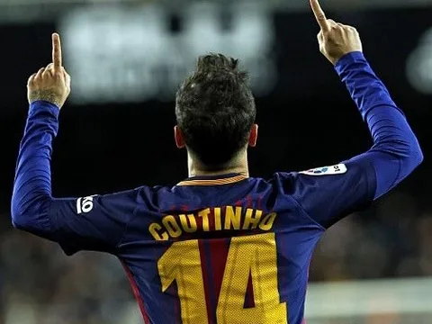5 điểm nhấn Valencia 0-2 Barca: Yerry Mina ra mắt; Coutinho mở hàng