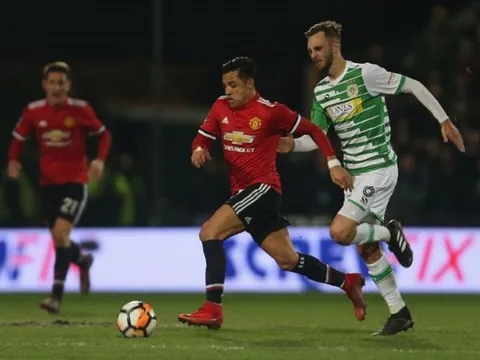 5 điểm nhấn Yeovil Town 0-4 Man Utd: Sanchez giúp CĐV Quỷ đỏ mơ mộng đủ điều