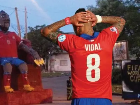 Arturo Vidal lên dàn hỏa tại Argentina