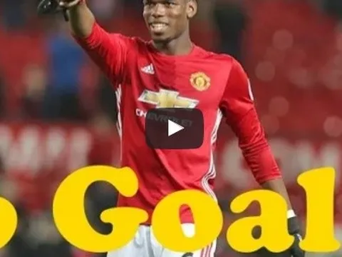 6 bàn thắng của Paul Pogba cho Man United